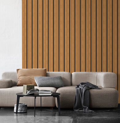 Панели решетки зерна собственной личности слипчивые гибкие деревянные для небольшого оформления общественных мест