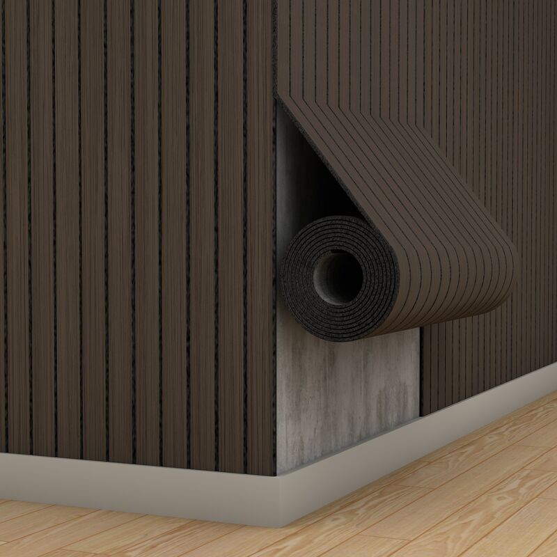 Пятностойкие IXPE мягкие обои с решетчатой планкой для декора офисного здания