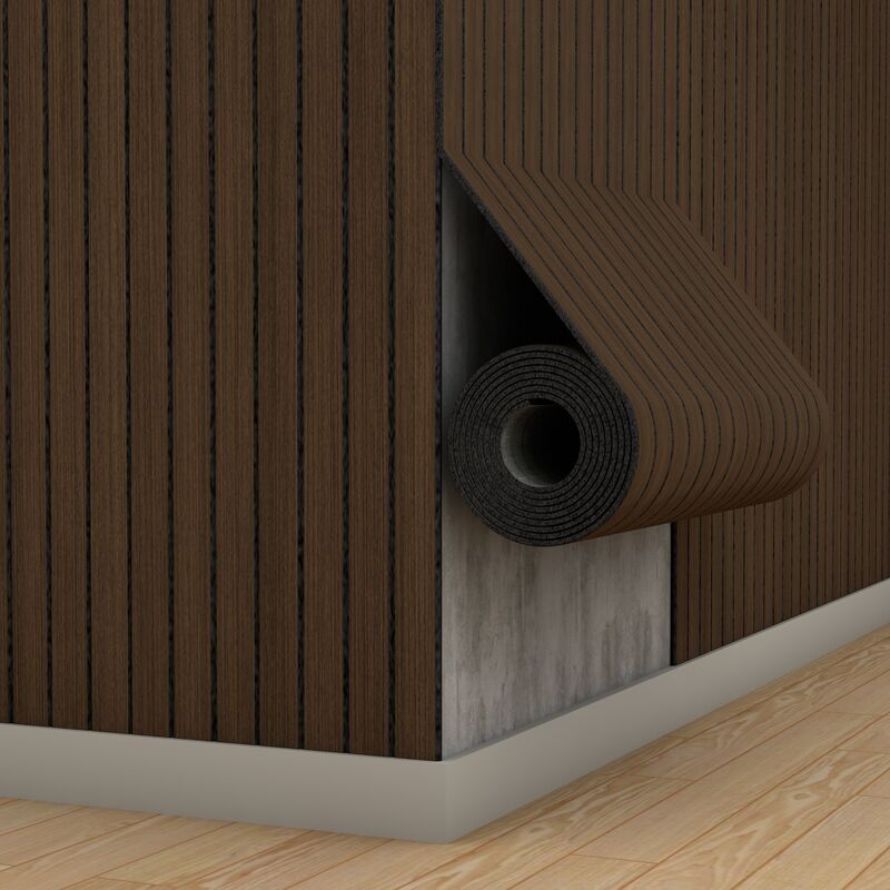 Стеновые панели из мягкой древесины с слоем пены IXPE для домашнего декора благосостояния