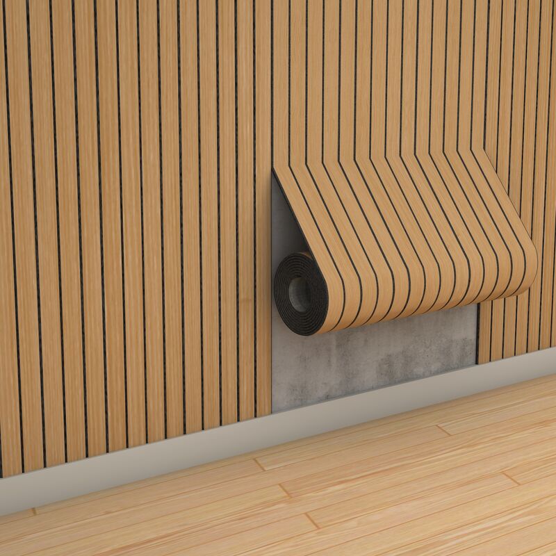 Водонепроницаемая мягкая решетка IXPE с защитным слоем ПВХ для декора квартиры